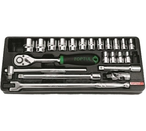 Набор торцевых головок Toptul GCAT2402 24 предмета