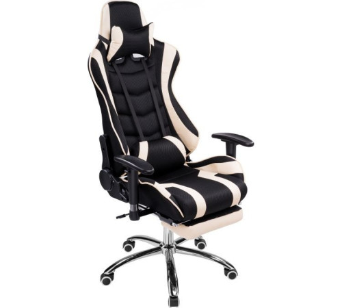 Игровое геймерское кресло Woodville Kano 1 11908 cream/black 82
