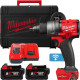 Дрель-шуруповерт Milwaukee M18 FUEL M18ONEDD3-502X 4933492802 с 2-мя АКБ 5 Ач, кейс