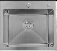 Кухонная мойка Astir Decor Satin 45x50 с сифоном, дозатором и коландером