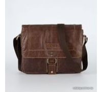 Сумка через плечо Poshete 253-1311-1-DBW коричневый