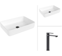 Умывальник Lauter 21487-50 + Moon 21СК8691BS