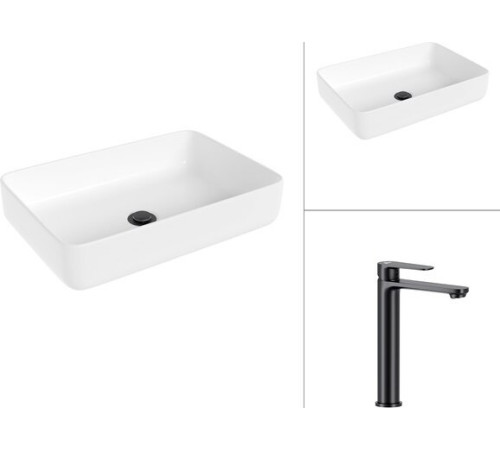 Умывальник Lauter 21487-50 + Moon 21СК8691BS