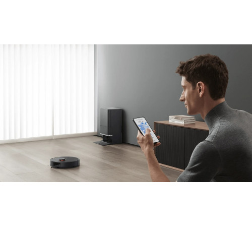 Робот-пылесос Xiaomi Robot Vacuum X20 Max D109GL евровилка, черный