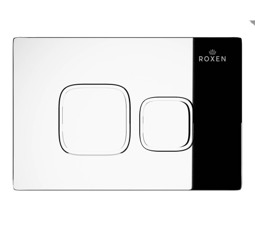 Унитаз подвесной Roxen Vine Tornado в комплекте с инсталляцией StounFix Dual Fresh 6 в 1 979016 кнопка: хром глянцевый