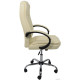 Офисное кресло AksHome Bill Eco кожзам, кремовый