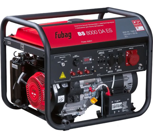 Бензиновый генератор Fubag BS 8000 DA ES