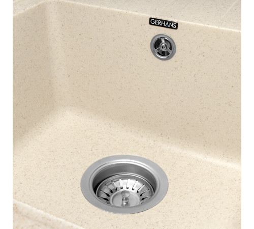 Кухонная мойка Gerhans B15 бежевый