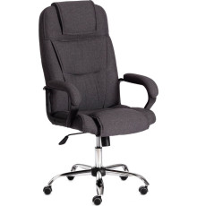 Кресло TetChair Bergamo ткань, хром 22/темно-серый F68