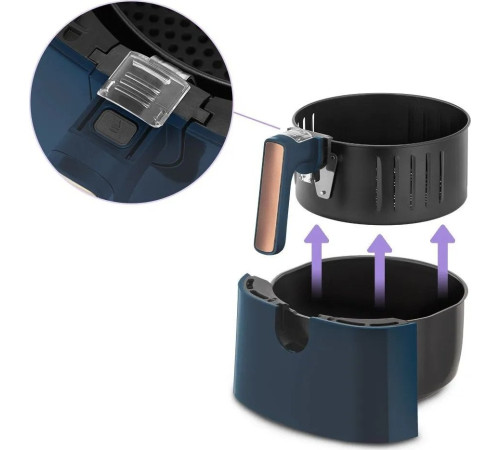 Аэрогриль аэрофритюрница Kitfort KT-8106
