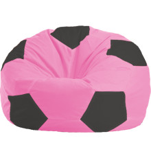 Кресло-мешок Flagman Мяч Стандарт М1.1-187 розовый/темно-серый