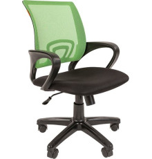 Офисное кресло CHAIRMAN 696 black зеленый