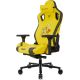 Игровое геймерское кресло Knight Craft Dragon желтый экокожа