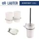 Набор аксессуаров для ванной Lauter 21SH2081 + 21SH2051 + 21SH2111 Chrome, 3 предмета