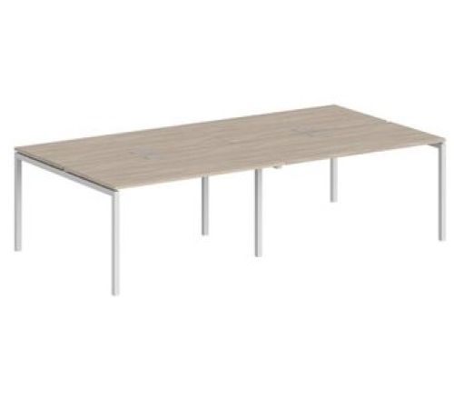 Стол Norden 320x143.8x75 SG.256.OL.44.WH белый/дуб светлый