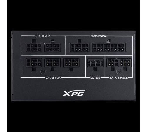 Блок питания ADATA XPG Core Reactor II VE 850W COREREACTORIIVE850G-BKCEU
