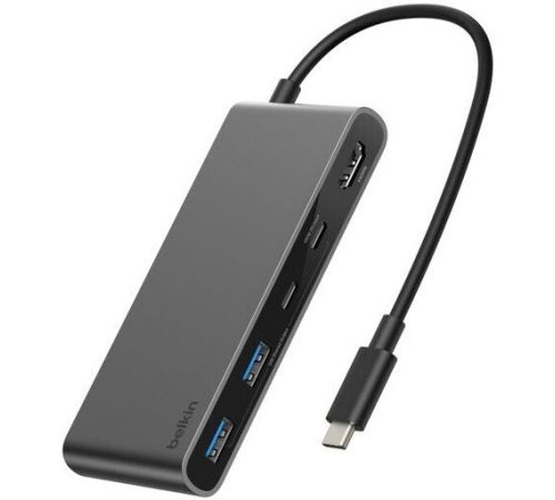 Док-станция Belkin AVC023hqSGY серый
