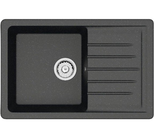 Кухонная мойка Berge BR-7602 + Like F8007122 черный