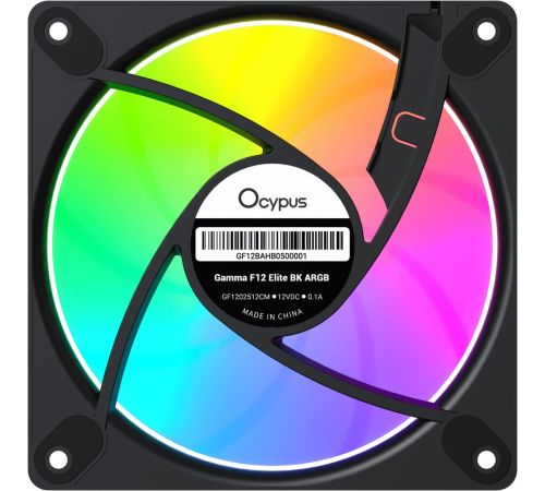 Комплект вентиляторов для корпуса Ocypus Gamma F12 Elite BK ARGB 3IN1