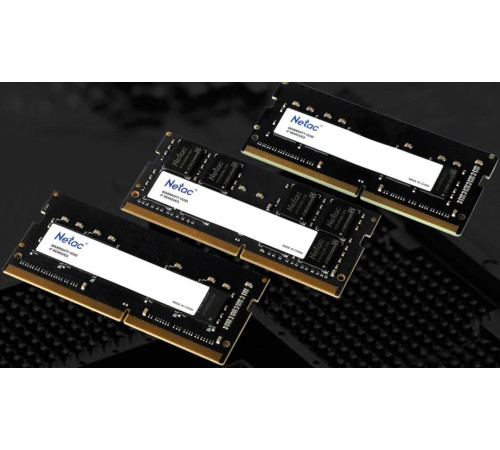 Оперативная память Netac Basic 8ГБ DDR4 SODIMM 3200 МГц NTBSD4N32SP-08