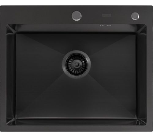 Кухонная мойка ARFEKA Eco AR мойка 600*500, коландер G, дозатор Black Decor Millet