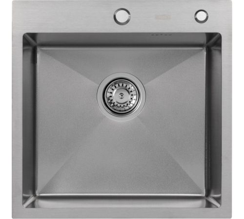 Кухонная мойка ARFEKA Eco AR 500*500 Satin Decor Volcanic Rock