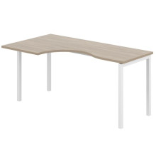 Стол Norden 140x90x75 SG.231.OD.44.WH.L белый/дуб темный