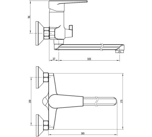 Смеситель Esko Budapest BT31A
