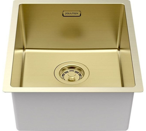 Кухонная мойка Paulmark Lassan 38 UNI LA38-LG золото/светлое золото