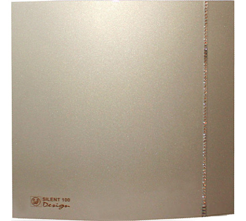 Осевой вентилятор Soler&Palau Silent-100 CZ Champagne Design Swarovski [5210622500]