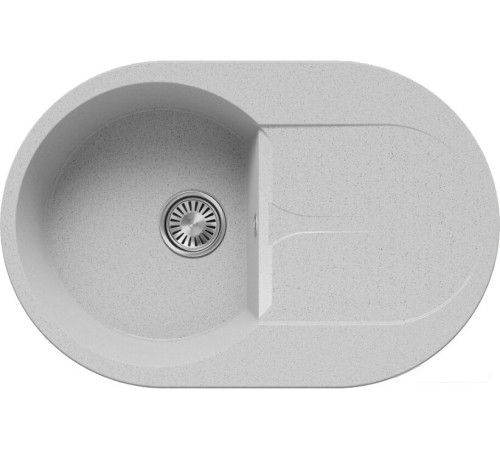 Кухонная мойка Polygran Atol 760 светло-серый