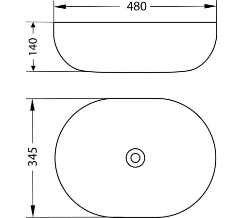 Умывальник Lauter 21836A + Cascade 21СК0655C