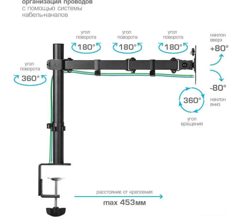 Кронштейн для монитора Kromax CASPER-507