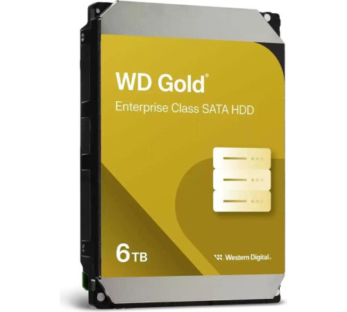 Жесткий диск WD Gold 6TB WD6004FRYZ