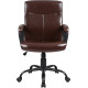 Офисное кресло Defender Madrid коричневый