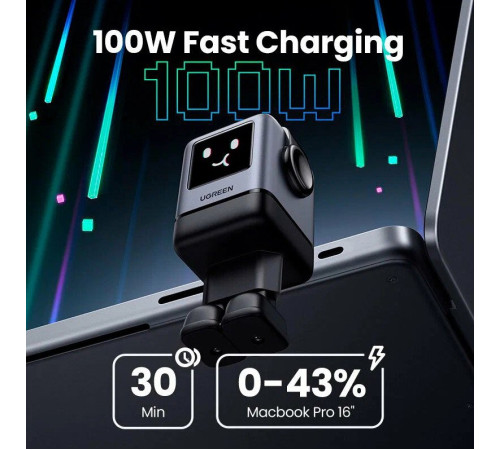 Сетевое зарядное Ugreen Uno 100W X688 45515B