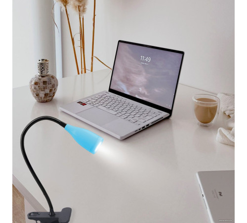 Настольная лампа Uniel ULM-D501 4W/4000K BLUE UL-00010744