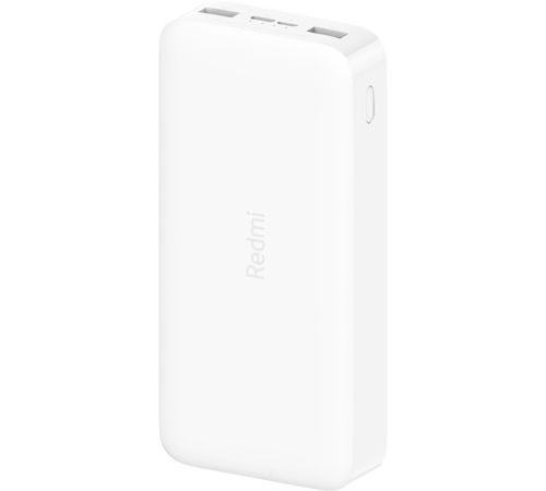 Портативное зарядное устройство Xiaomi Redmi Power Bank 20000mAh белый, международная версия