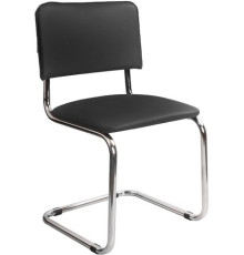 Офисный стул Белс Сильвия V 450320/V4 кожзам черный