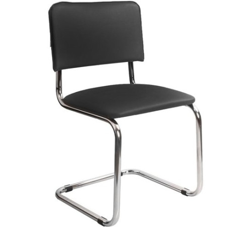 Офисный стул Белс Сильвия V 450320/V4 кожзам черный