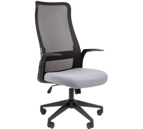 Офисное кресло CHAIRMAN 573 черный/серый