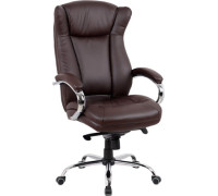 Офисное кресло King Style SHL-7-2 Hildi PU Chrome темно-коричневый