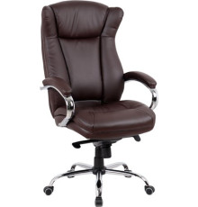 Офисное кресло King Style SHL-7-2 Hildi PU Chrome темно-коричневый