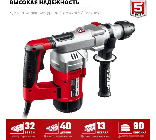 Перфоратор Зубр Мастер ПВ-32-1500 ЭВ