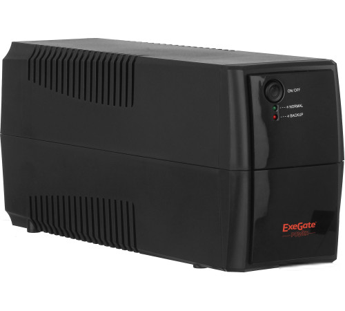 Источник бесперебойного питания ExeGate BNB-600.LED.AVR.EURO EP244543RUS