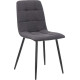 Стул Leset Скай LST00158-20 велюр, графит/черный