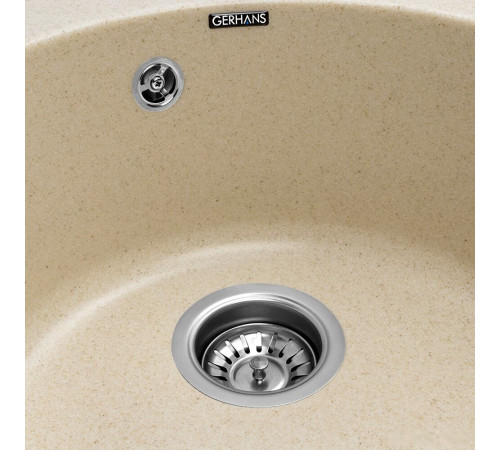 Кухонная мойка Gerhans A04 бежевый