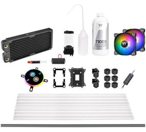 Система жидкостного охлаждения для процессора Thermaltake Pacific C240 DDC Hard Tube Water Cooling Kit CL-W242-CU12SW-A