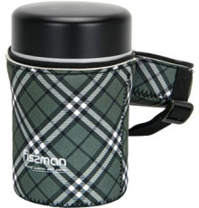 Термос для еды Fissman 9858 900мл клетчатый чехол