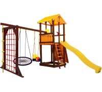 Игровой комплекс Perfetto Sport Pitigliano-11 + качели Паутина